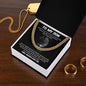 My Son | Never Forget - Cuban Link Chain