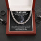 My Son | Never Forget - Cuban Link Chain