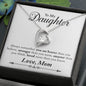 My Daughter | Braver Stronger Smarter - Interlocking Hearts Necklace